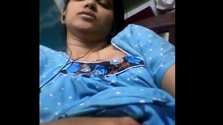 Indian wife Maya in rural setting