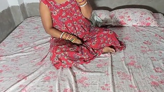 A village woman is vigorously penetrated in the middle of the night