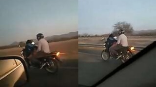 Desi Lover Fucking While Cycling