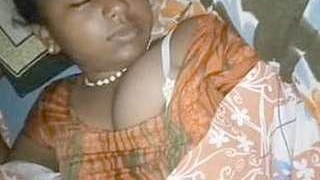 Village wife from India reveals her breasts