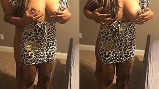 Wife invites a stud to her room for her husband's viewing pleasure