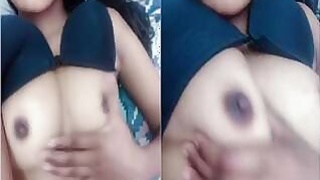 Horny Indian Girl Wanking Selfies with Fingers Part 2