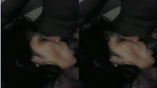 Sexy Lankan wife gives blowjob part 1