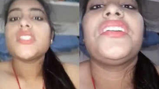 Indian aunt Madheena's private video reveals her sensual facial expressions and self-pleasure