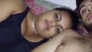 Bhabi's girlfriend teases and pleases with oral skills