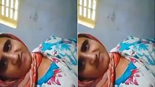 Horny Bhabhi Shows Her Pussy and Fucks Her Lover Part 1