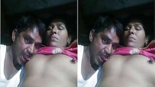 Desi mature Cpl Sucking tits and getting laid part 2