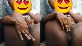 Indian college girl records herself pleasuring herself with oral and fingering techniques